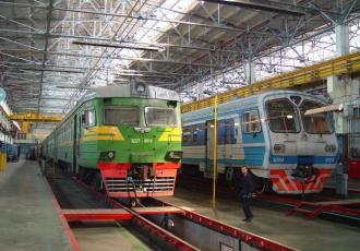 Моторвагонное депо на станции Данилов