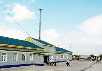 Производственная база на станции Надым