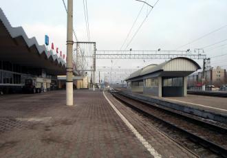 Вокзал на станции Астрахань с развитием станции