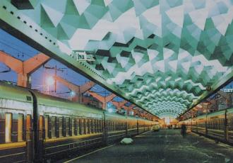 Перекрытие пассажирских платформ на Московском вокзале Перекрытие пассажирских платформ на Московском вокзале