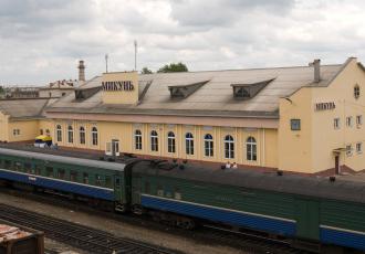 Вокзал на станции Микунь Вокзал на станции Микунь