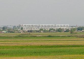 Мостовой переход через реку Ишим Мостовой переход через реку Ишим