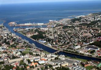 Внутрипортовые железнодорожные пути в Лиепае Внутрипортовые железнодорожные пути в Лиепае