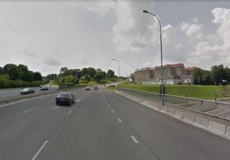 Автодорожный путепровод через улицу Субачаус в Вильнюсе