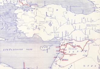 Локомотивно-вагонное депо в Сирии Локомотивно-вагонное депо в Сирии