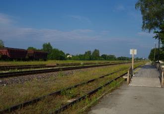 Вокзал на станции Кохтла Вокзал на станции Кохтла