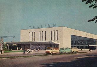 Вокзал на станции Таллин-Балтийский