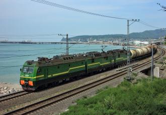 Укрепление земляного полотна на линии Туапсе — Адлер Укрепление земляного полотна на линии Туапсе — Адлер