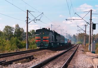 Уплотнение цветной цепи на участке Няндома — Мудьюга Уплотнение цветной цепи на участке Няндома — Мудьюга