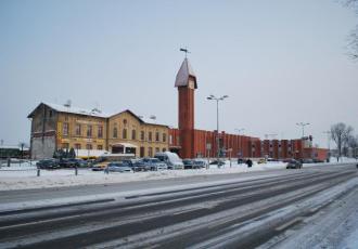 Вокзал на станции Клайпеда Вокзал на станции Клайпеда