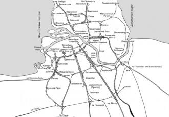 Генеральная схема развития Ленинградского узла на 1980–1985 годы Генеральная схема развития Ленинградского узла на 1980–1985 годы
