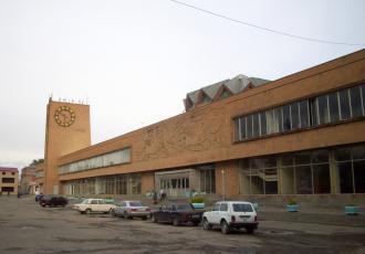 Вокзал Ленинакан (ныне Гюмри) 