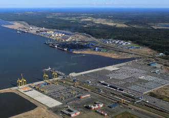 Внешний железнодорожный транспорт порта Усть-Луга Внешний железнодорожный транспорт порта Усть-Луга