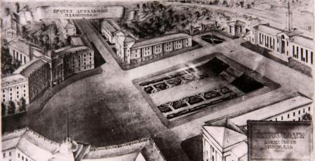 Здание управления Кировской железной дороги в Петрозаводске Здание управления Кировской железной дороги в Петрозаводске