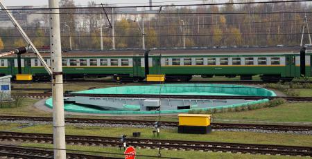 Моторвагонное депо на станции Ленинград-Пассажирский-Московский Моторвагонное депо на станции Ленинград-Пассажирский-Московский