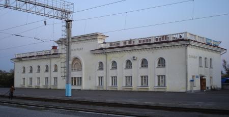 Локомотивное депо на станции Павлодар Локомотивное депо на станции Павлодар