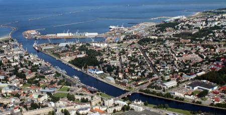 Внутрипортовые железнодорожные пути в Лиепае Внутрипортовые железнодорожные пути в Лиепае