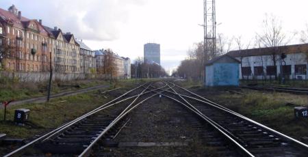 Железнодорожный мост через протоку Саркандаугава Железнодорожный мост через протоку Саркандаугава
