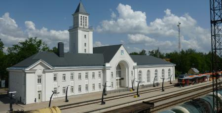 Колесно-тележный цех рефрижераторного депо на станции Валга Колесно-тележный цех рефрижераторного депо на станции Валга