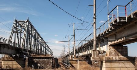 Железнодорожный мост через р. Волхов