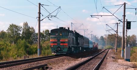 Уплотнение цветной цепи на участке Няндома — Мудьюга Уплотнение цветной цепи на участке Няндома — Мудьюга