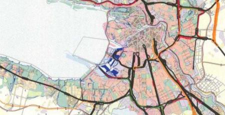 Генеральная схема развития Ленинградского железнодорожного узла на 1950–1965 годы Генеральная схема развития Ленинградского железнодорожного узла на 1950–1965 годы