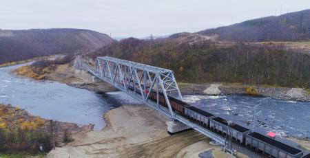 Железнодорожный мост через реку Колу Железнодорожный мост через реку Колу