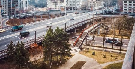 Автодорожный путепровод в Хабаровске Автодорожный путепровод в Хабаровске