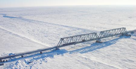 Железнодорожный мост через реку Юрибей Железнодорожный мост через реку Юрибей