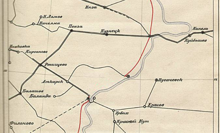 Железнодорожная линия Сталинград — Саратов — Свияжск Железнодорожная линия Сталинград — Саратов — Свияжск