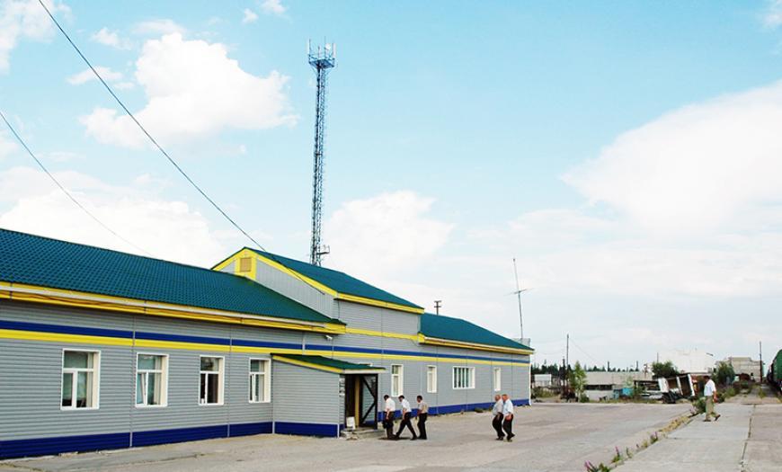 Производственная база на станции Надым