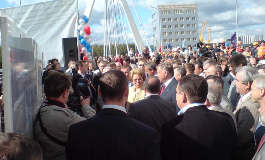 Путепровод в створе Александровской Фермы Путепровод в створе Александровской Фермы