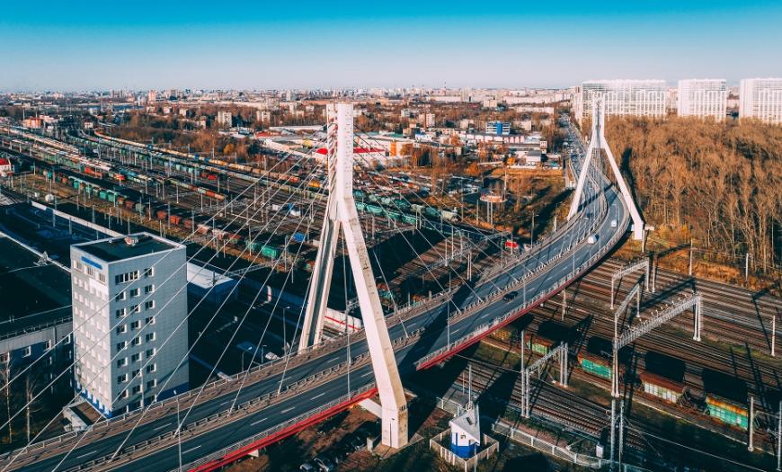 Путепровод в створе Александровской Фермы Путепровод в створе Александровской Фермы