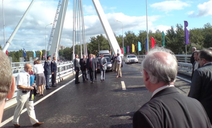 Путепровод в створе Александровской Фермы Путепровод в створе Александровской Фермы
