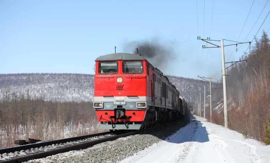 Второй путь на перегоне Юктали — Талума Второй путь на перегоне Юктали — Талума