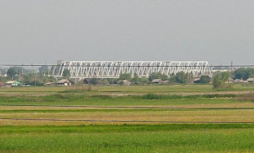 Мостовой переход через реку Ишим Мостовой переход через реку Ишим
