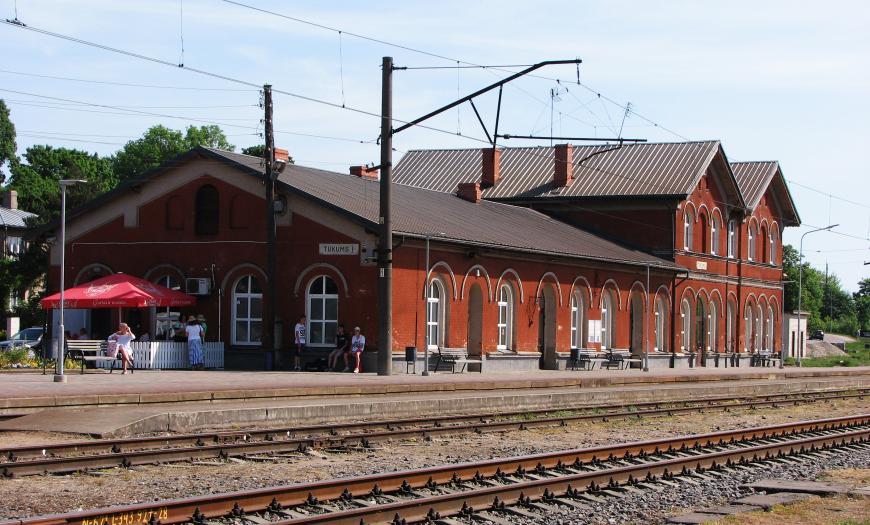 Депо на станции Тукумс Депо на станции Тукумс