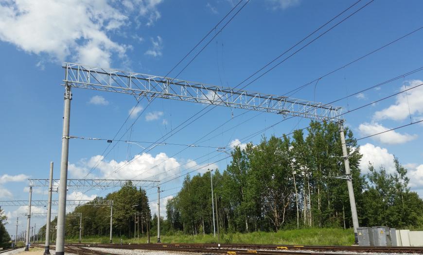 Электрификация участка Рига — Огре Электрификация участка Рига — Огре