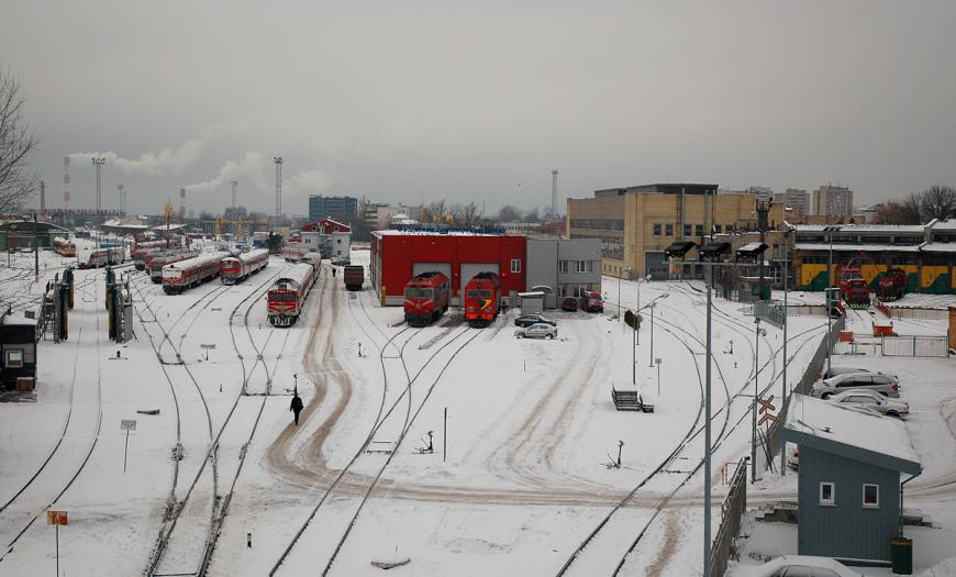 Депо дизель-поездов в Вильнюсе Депо дизель-поездов в Вильнюсе