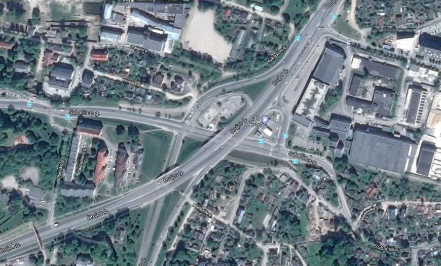 Автодорожные путепроводы через Южную объездную магистраль в Вильнюсе Автодорожные путепроводы через Южную объездную магистраль в Вильнюсе
