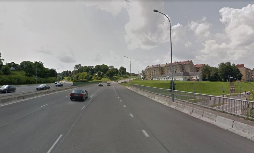 Автодорожный путепровод через улицу Субачаус в Вильнюсе