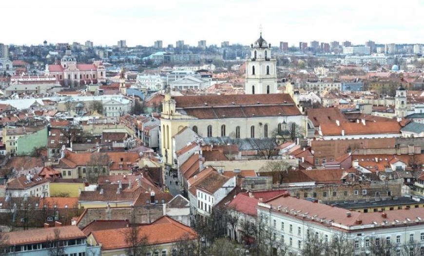 Автодорожная эстакада по улице Тунелио в Вильнюсе Автодорожная эстакада по улице Тунелио в Вильнюсе