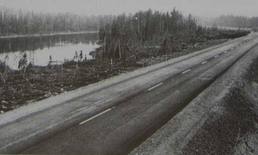 Участок автомагистрали Зашеек — Мурманск Участок автомагистрали Зашеек — Мурманск