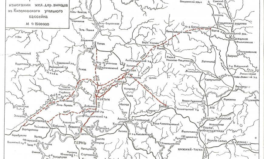 Железнодорожная линия Кизел — Пермь