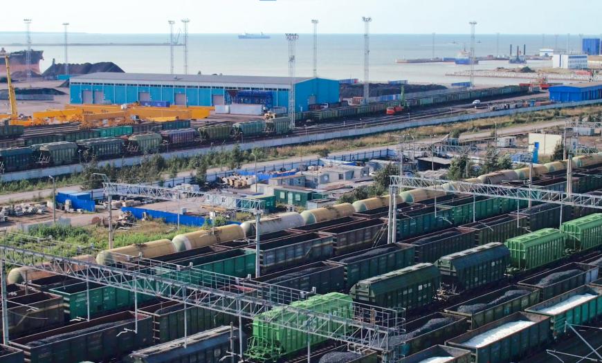 Вид станции Лужская-Северная Вид станции Лужская-Северная