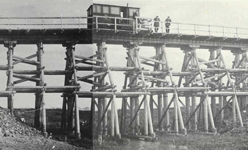 Деревянный мост Деревянный мост