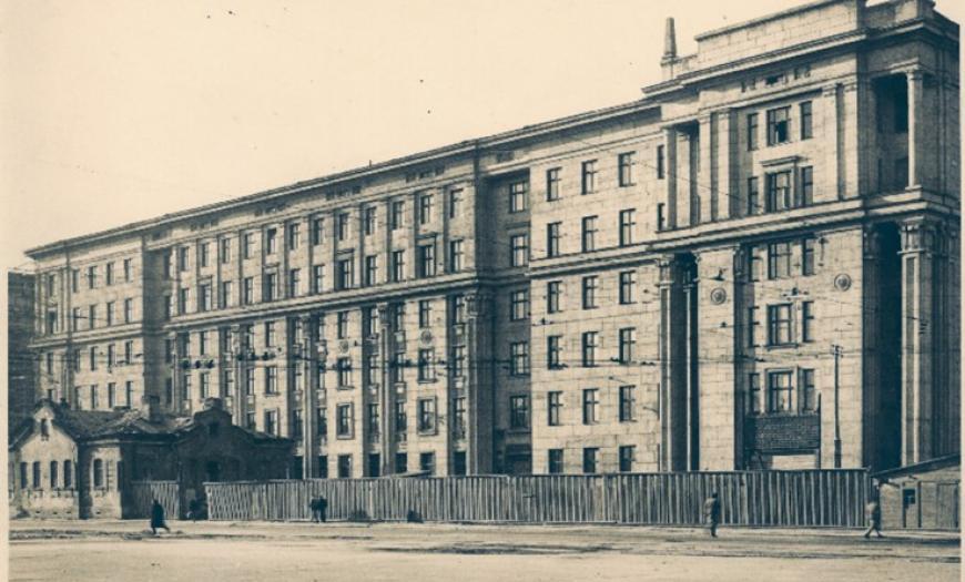 Здание «Лентранспроекта» («Ленгипротранса») перед войной